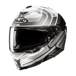 HJC I71 Viz Motorcycle Helmet Black 1