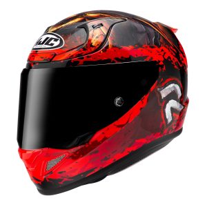 HJC RPHA 12 Diablo Motorcycle Helmet Red 1.1