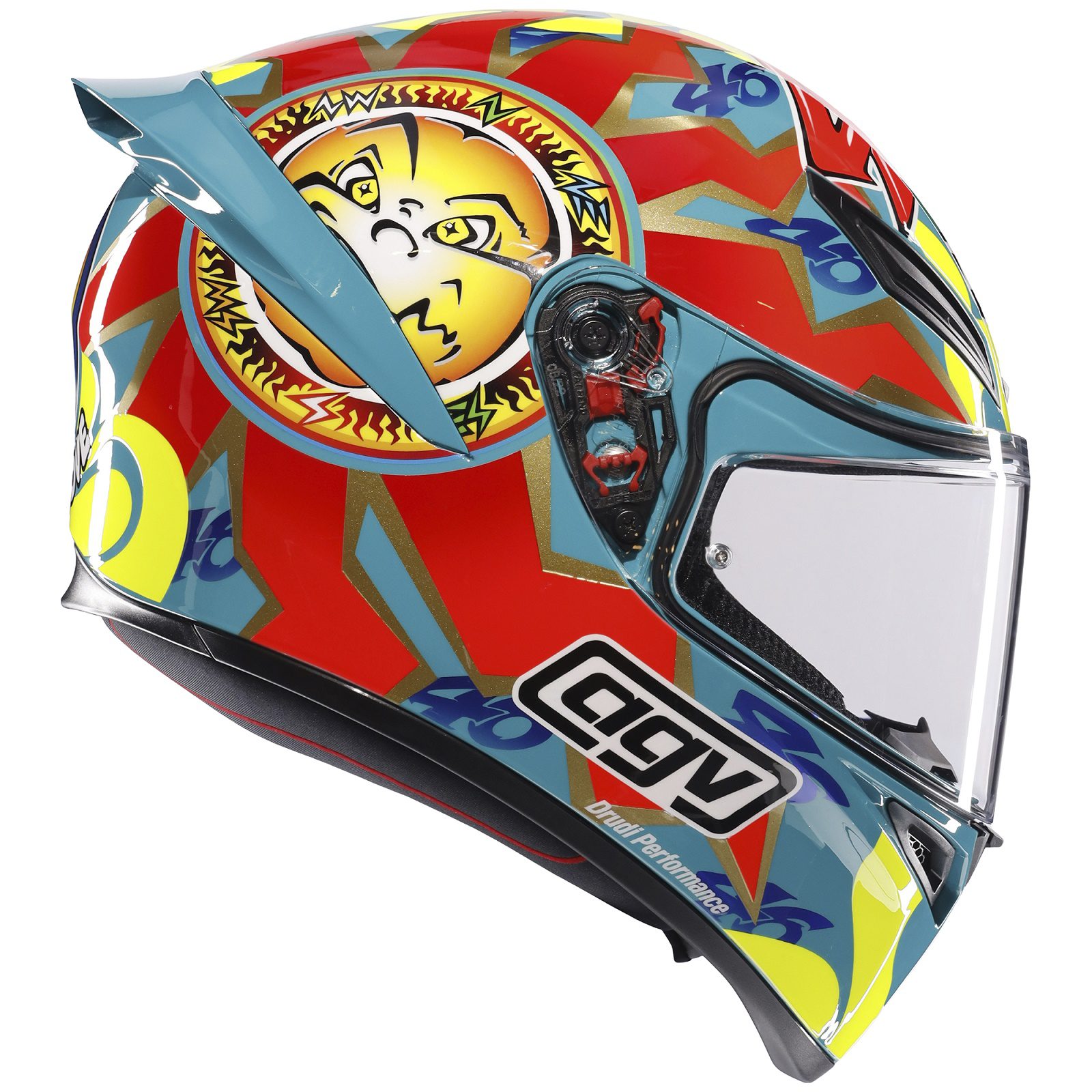 agv k1 mugello 2019 replica K-1 Full Face Helmet the helmet has been developed without an internal sun visor to reduce both weight and price and the helmet is equipped with a Double D AGV K1 Replica Miller Phillip