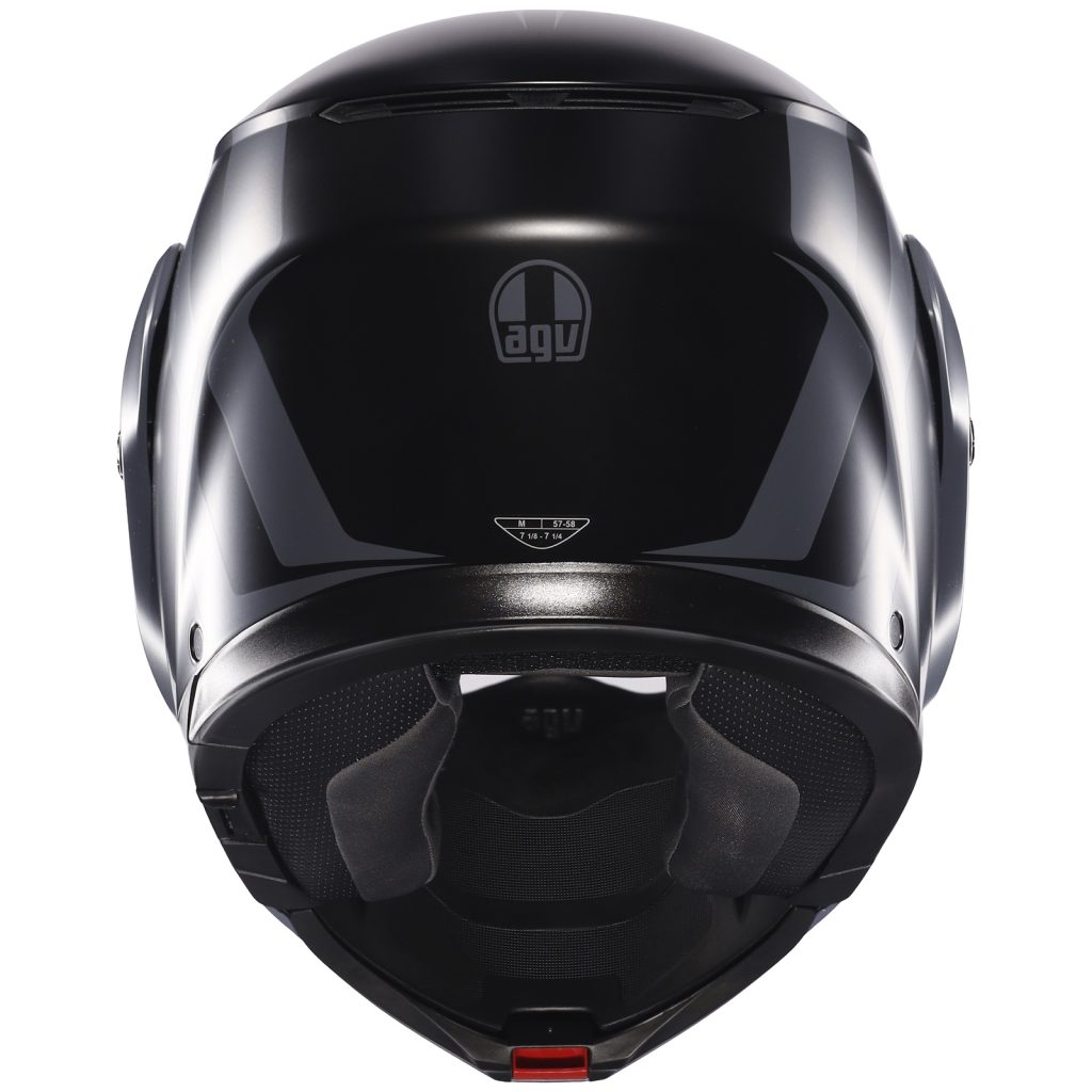 Street Rider Helmet AGV Street Modular Resia Motorcycle Helmet Black: Flip Up Riding