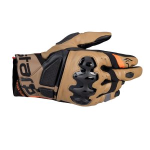 Alpinestars Belize v3 Drystar Gloves – Black/Brown/Sand Alpinestars Belize v3 Drystar Motorcycle Gloves Black Gobi Brown Sand 1