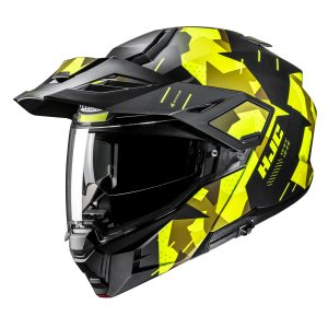 HJC I80 Roki Helmet – Yellow HJC I80 Roki Motorcycle Helmet Yellow 1