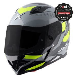 Axor Hunter Cornet Helmet – Black/Neon Yellow Axor Hunter Cornet Motorcycle Helmet Black Yellow 1