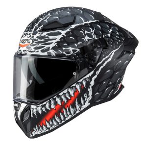 Caberg Drift Evo II Crok Motorcycle Helmet Black Red 1