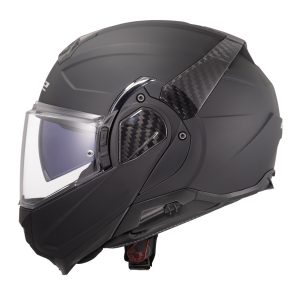 LS2 FF910 Advant II Plain Motorcycle Helmet Matt Black 1