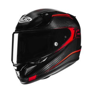 HJC RPHA 12 Carbon Keres Helmet – Red HJC RPHA 12 Keres Motorcycle helmet Red 1