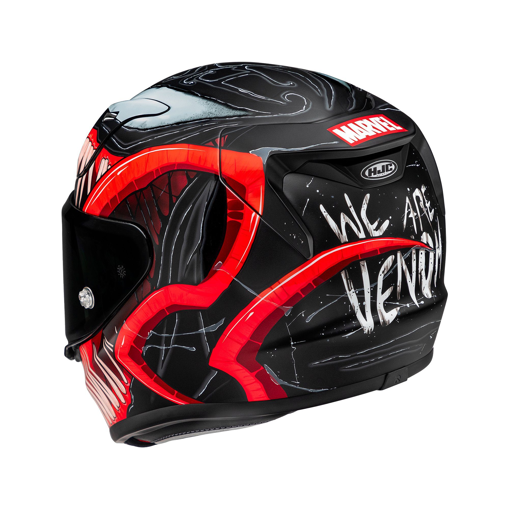 HJC RPHA 12 Venom 3 Motorcycle Helmet: Marvel Motorbike