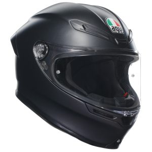 AGV K6-S Plain Motorcycle Helmet Matt Black 1.1