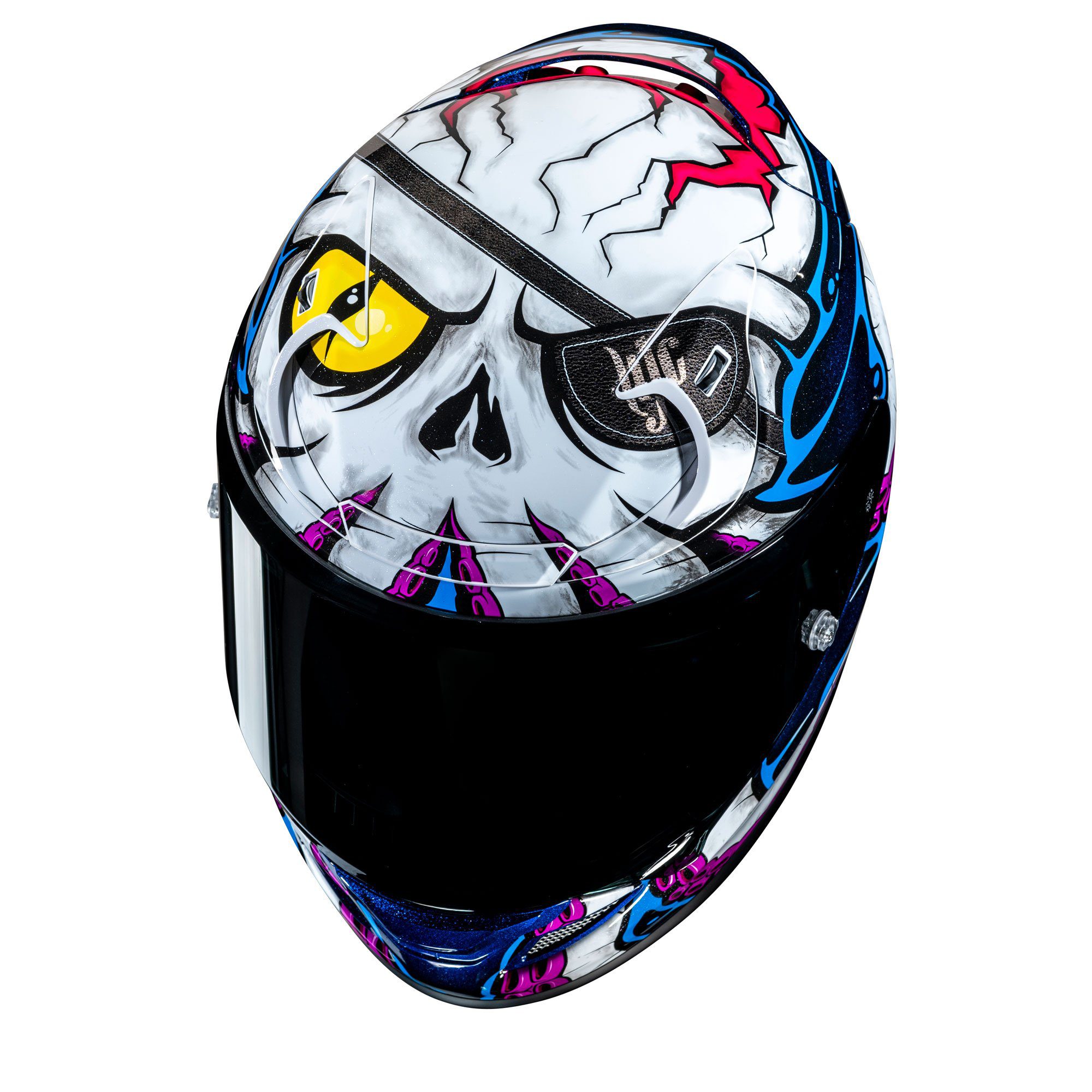 HJC RPHA 12 Kraken Motorcycle Helmet: Rider Safety