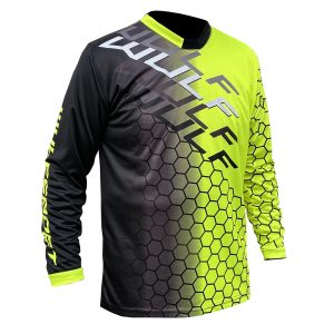 Wulfsport Connect Adults Motocross Jersey Yellow 1