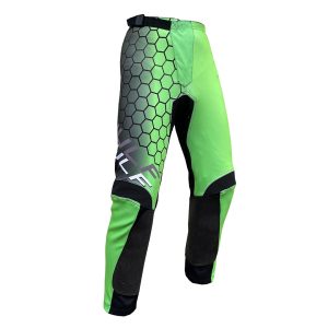 Wulfsport Connect Adults Motocross Trousers Green 1