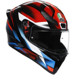 AGV K1-S Lap Motorcycle Helmet Black Red Blue 1