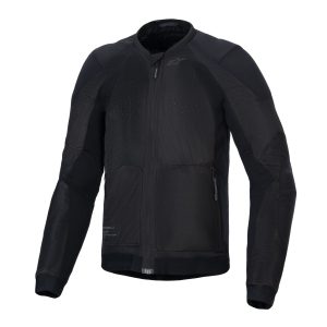 Alpinestars Troop-Air Jacket – Black/Black Alpinestars Troop Air Motorcycle Jacket Black 1