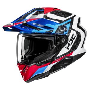 HJC RPHA 60 Dakar Motorcycle Helmet White Red Blue 1