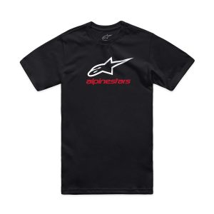 Alpinestars Always 2.0 CSF Motorcycle Tee Black White Red 1