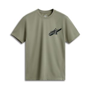 Alpinestars Attrition motorcycle performance Tee Light Green 1