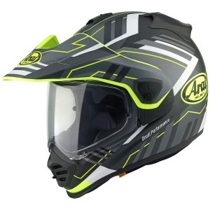 Arai Tour X5 Trail Motorcycle helmet yellow 1