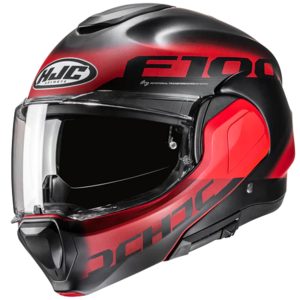 HJC F100 Hetal Helmet – Red HJC F100 Hetal Motorcycle Helmet Red 1