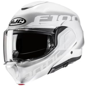 HJC F100 Hetal Helmet – White HJC F100 Hetal Motorcycle Helmet White 1