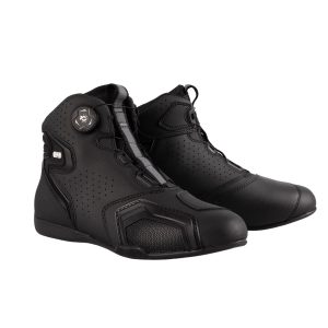 Oxford Helix Air Mens Boots – Black Oxford Helix Air Motorcycle Boots Black 1