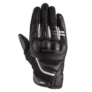 Oxford Omega 1.0 Air Men’s Gloves – Black/White Oxford Omega 1.0 Air Mens Motorcycle Mesh Gloves Black White 1