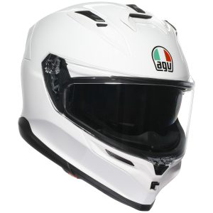 AGV K7 plain motorcycle Helmet Mono White 1