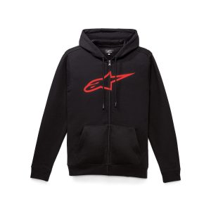 Alpinestars Ageless v3 motorcycle Hoodie Black red 1