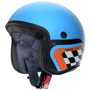 Caberg Freeride X Daytona Helmet – Blue/Black/Orange Caberg Freeride X Daytona Helmet - Blue Black Orange 1