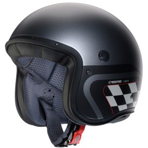 Caberg Freeride X Daytona Helmet – Gun/Black/White Caberg Freeride X Daytona Helmet - Matt Gun Black White 1