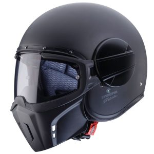 Caberg Ghost X Plain Motorcycle Helmet Matt Black 1