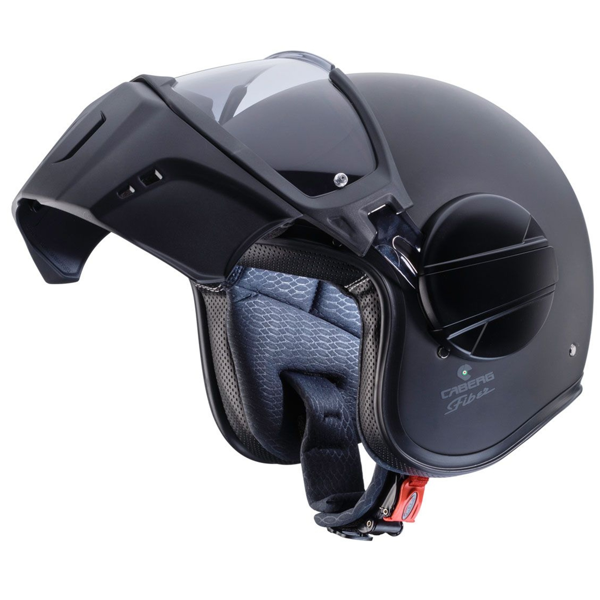 Caberg Ghost X Plain Motorcycle Helmet Matt Black: Stand Out