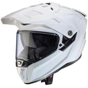 Caberg Tanami Plain Motorcycle Helmet White 1