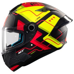 MT Targo S Brik Helmet – Fluo MT Targo S Brik Motorcycle Helmet Fluo 1