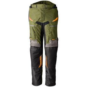 RST Maverick Evo Mens Motorcycle Trousers Khaki Grey Orange 1