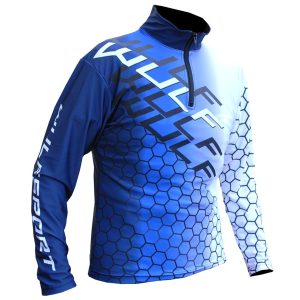 Wulfsport Adults Connect Trials Top Blue White 1