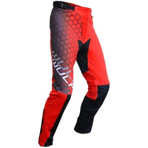 Wulfsport Adults Connect Trials Trousers - Red 1