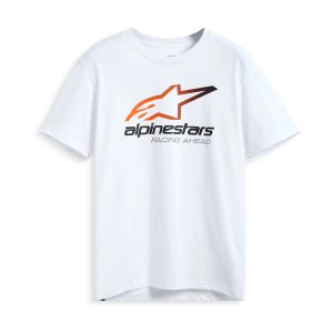 Alpinestars Aligned CSF Motorcycle Tee White 1