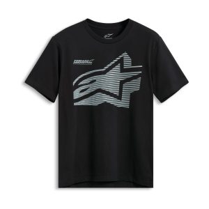 Alpinestars Fasting CSF Tee – Black Alpinestars Fasting CSF Motorcycle Tee Black 1