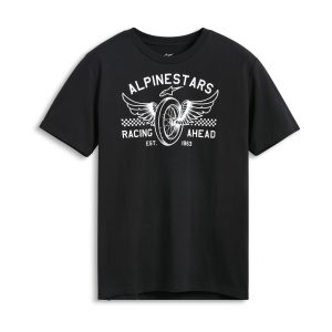 Alpinestars Heritage Patch CSF Tee – Black Alpinestars Heritage Patch CSF Motorcycle Tee Black 1