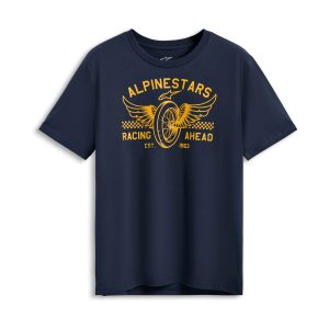 Alpinestars Heritage Patch CSF Tee – Navy Alpinestars Heritage Patch CSF Motorcycle Tee Navy 1