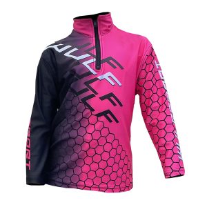 Wulfsport Cub Connect Trials Top Pink 1