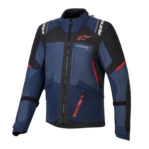 Alpinestars Andes v4 Drystar Jacket – Navy/Indigo/Black Alpinestars Andes v4 Drystar Motorcycle Jacket Navy indigo Black 1