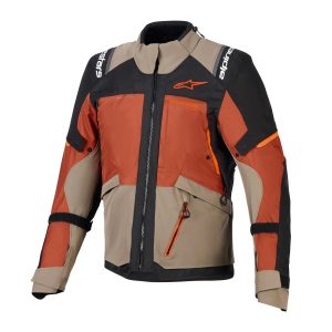 Alpinestars Andes v4 Drystar Jacket – Dark Walnut/Rust/Black Alpinestars Andes v4 Drystar Motorcycle Jacket Walnut Rust Black 1
