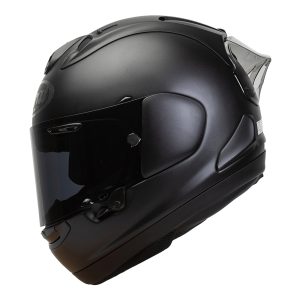 Arai RX-7V Evo Plain Helmet – Frost Black Arai RX-7V Evo Plain Motorcycle Helmet Frost Black 2