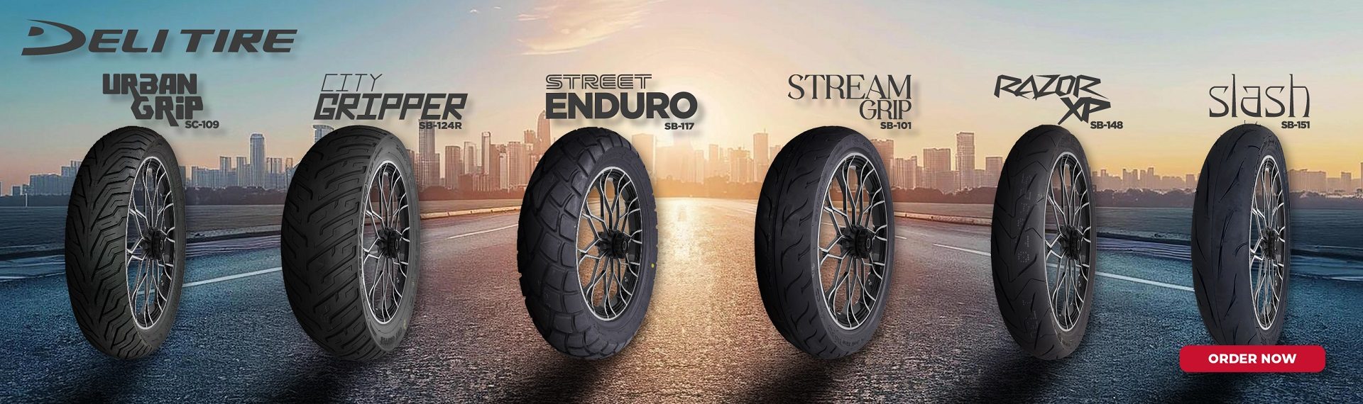 Deli Motorcycle Tyres Web Banner Deli Motorcycle Tyres Web Banner