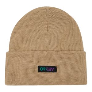Oakley B1B Gradient Patch Beanie – Pebble Oakley B1B Gradient Patch Beanie - Pebble 1
