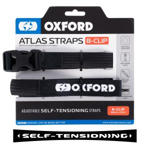 Oxford Atlas B-Clip 26mm x 0.8m Straps – Black Oxford Atlas B-Clip 26mm x 0.8m (Pair) 1