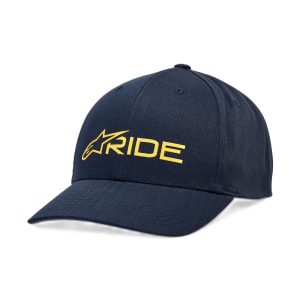 Alpinestars Ride 3.0 Hat Navy Gold 1
