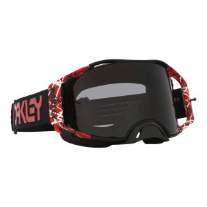 Oakley Airbrake MX Goggles - Red EddieDark Grey Lens 1