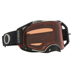 Oakley Airbrake Tuff Blocks MX Goggles Black Gunmetal Bronze Prizm Lens 1